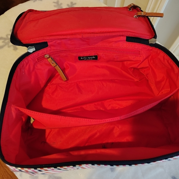 Kate Spade Striped Cosmetic Bag - Picture 4 of 13